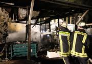 Brand am Salzufler Waldrand