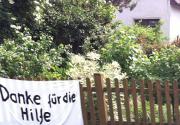 Lippische Einsatzkr�fte im Einsatz gegen die Fluten